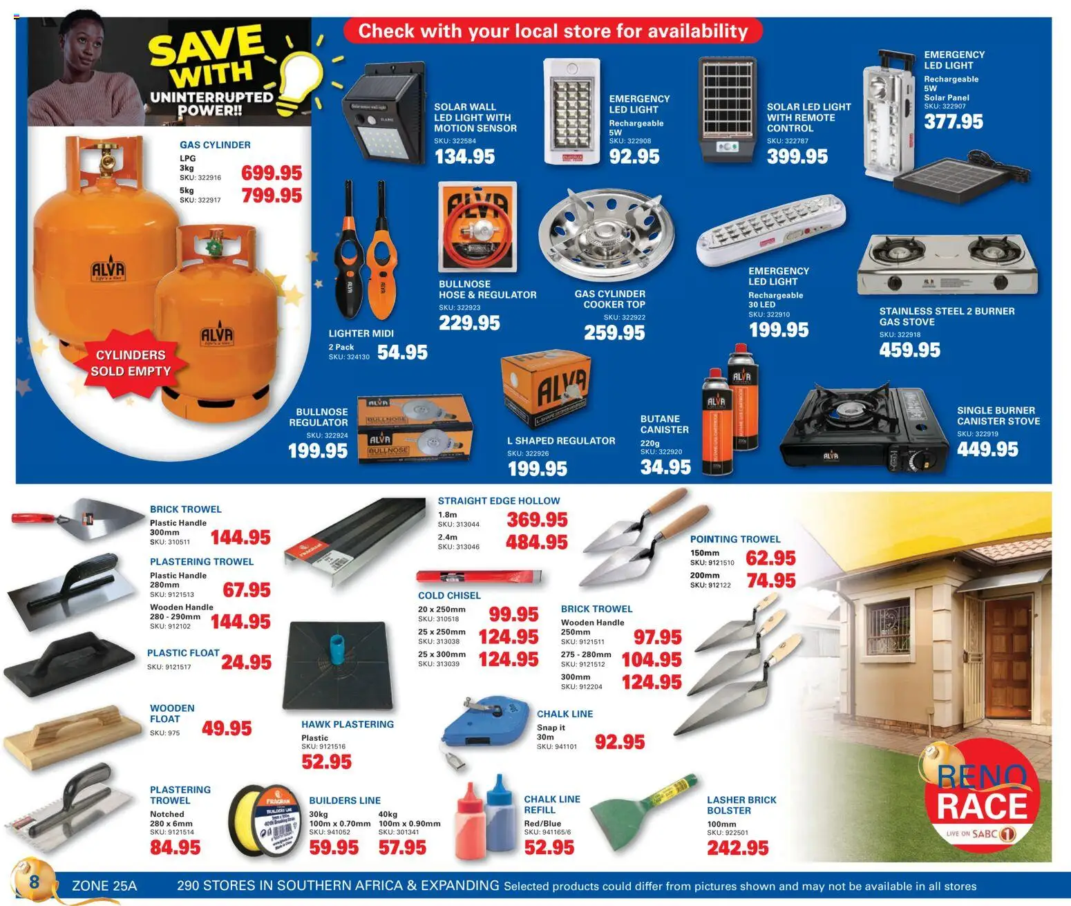 New Cashbuild catalogue – valid from 24.11.2025 | Page: 8 | Products: Stove, Cooker, Remote, Gas stove