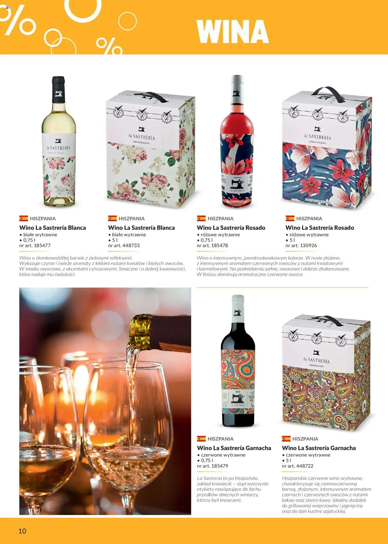 Makro Gazetka - Smak Chill&Fun od 01.08.2025 | Strona: 10 | Produkty: Kakao, Wino