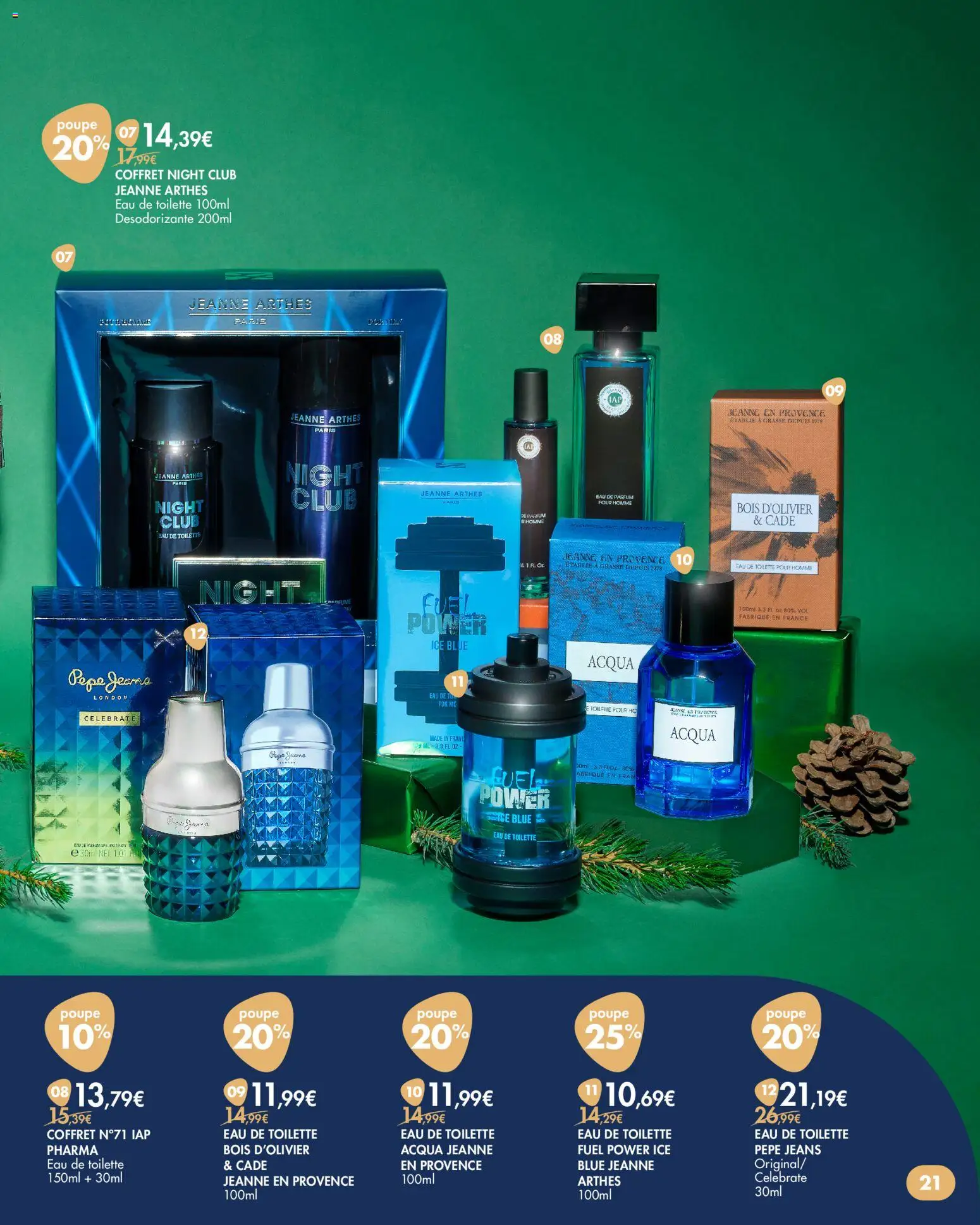 Pingo Doce Bem Estar Natal Lojas │ válido de 18.11.2025 | Página: 21 | Produtos: Jeans, Eau de toilette, Desodorizante