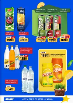 Aman katalog - pregled Aman kataloga - važi od 30.03.2026 | Strana: 31 | Proizvode: Jagoda, Cedevita, Sok, Breskva