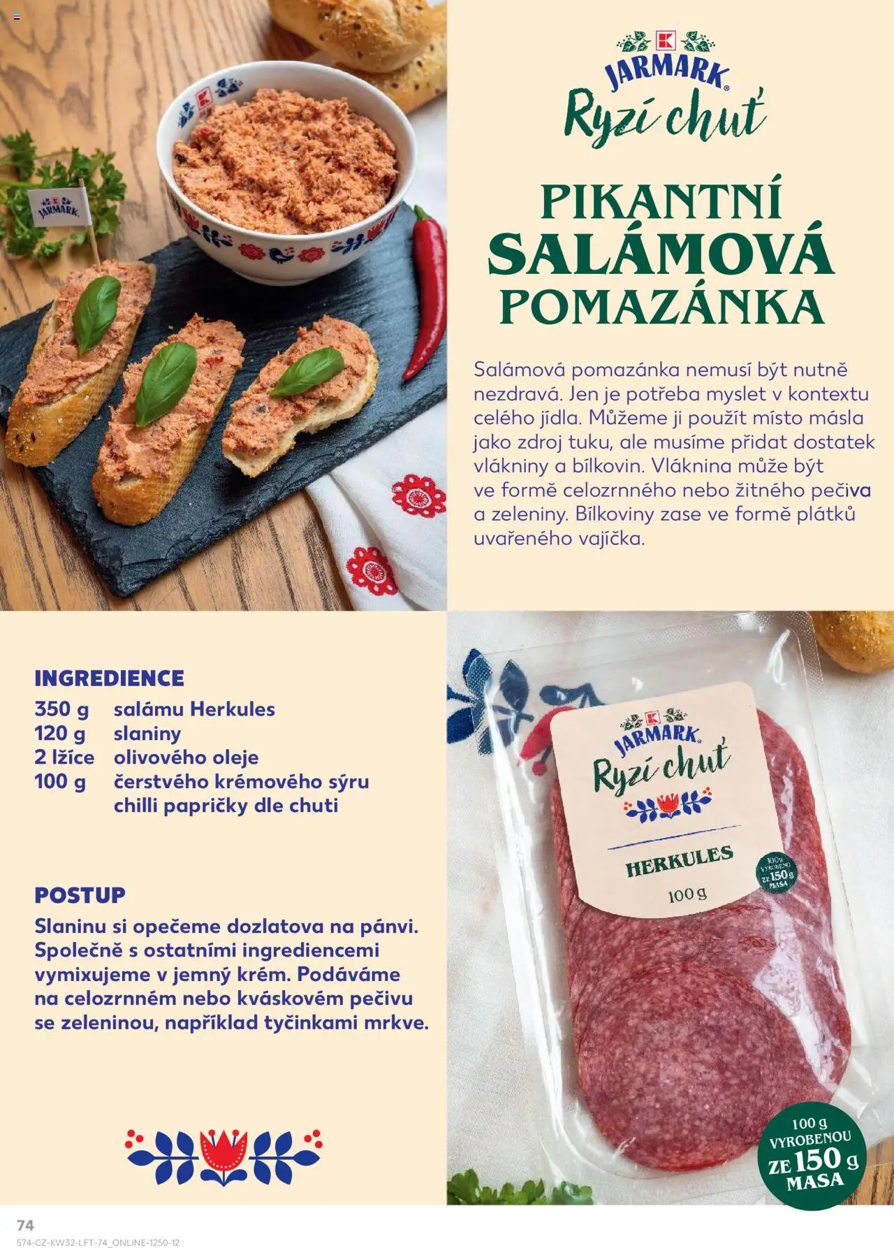 Kaufland leták - Praha 4 od 06.08.2025 | Strana: 74 | Produkty: Chilli papričky, Oleje, Rýži, Pomazánka