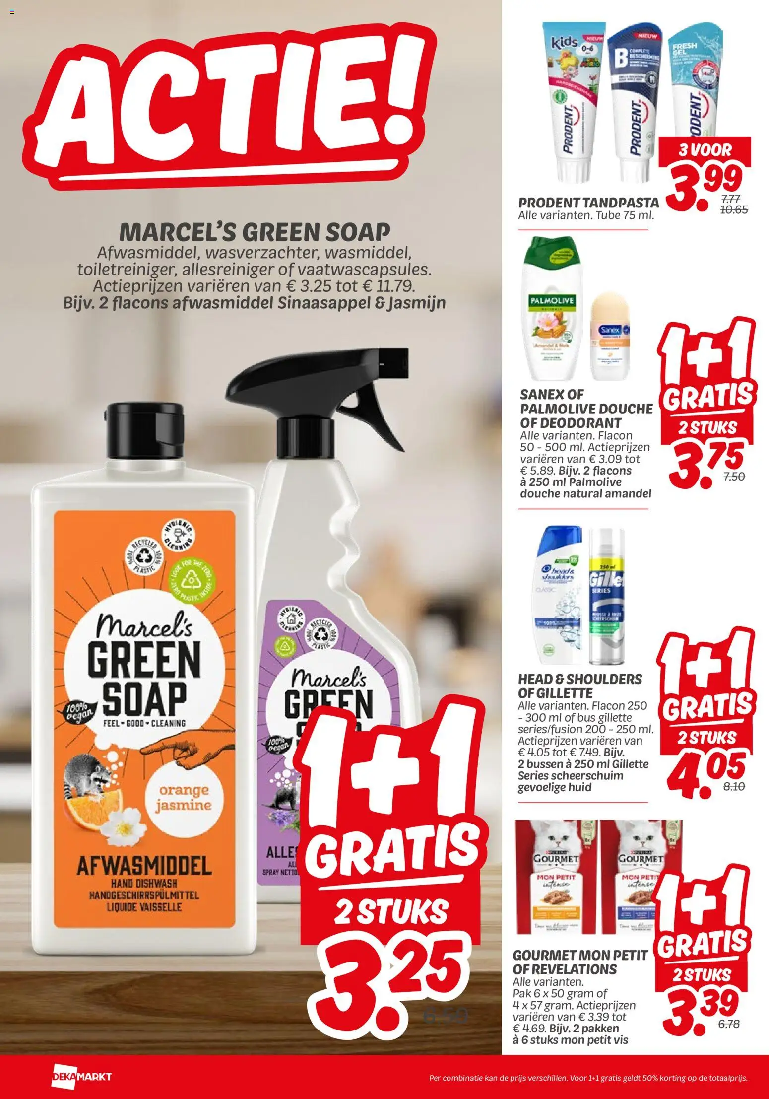 {H1} | Pagina: 20 | Producten: Tandpasta, Vis, Kan, Scheerschuim