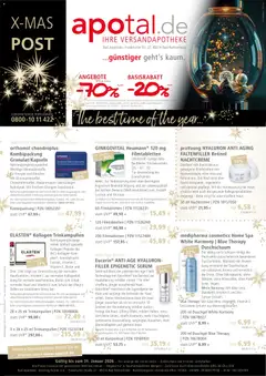 Apotal X-mas Post ab 10.12.2025 gültig