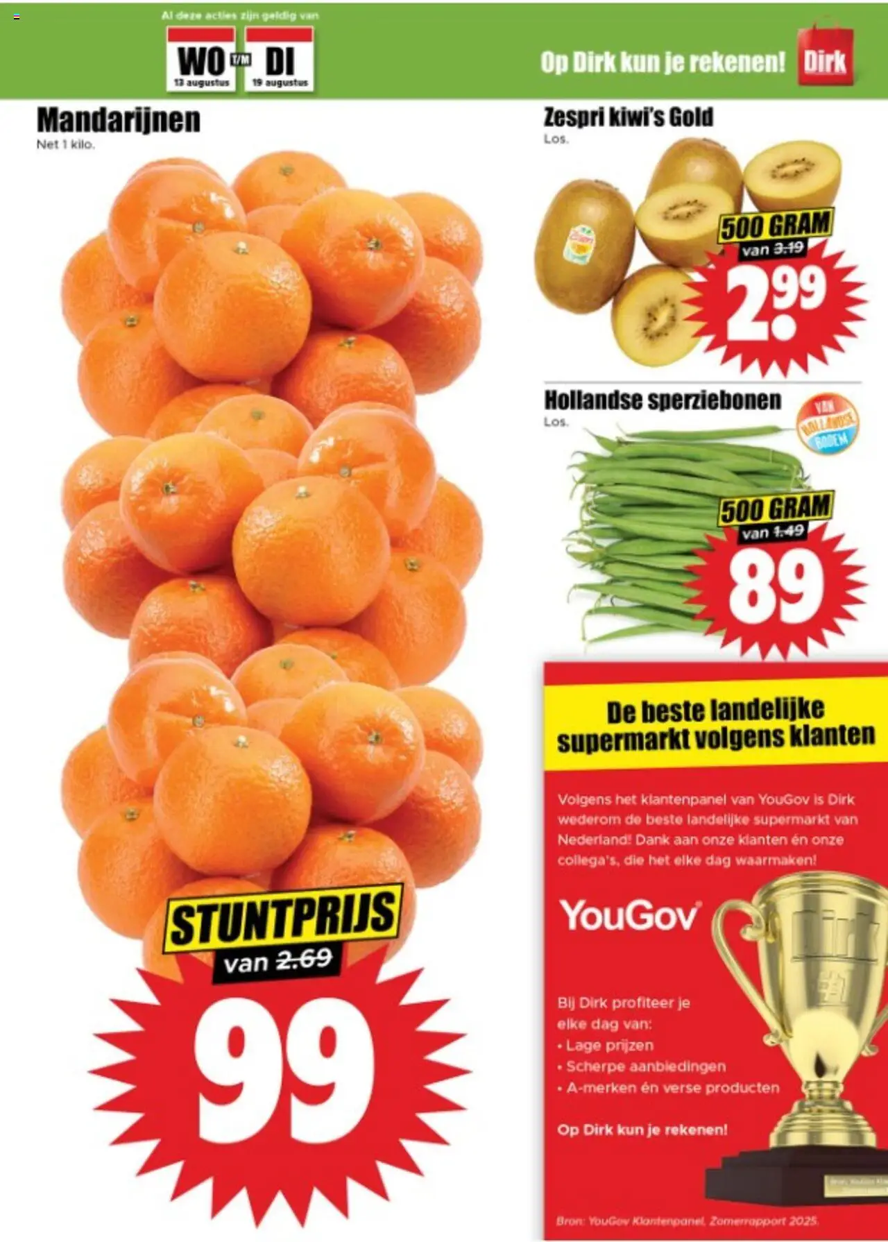  | Pagina: 3 | Producten: Mandarijnen, Kiwi's