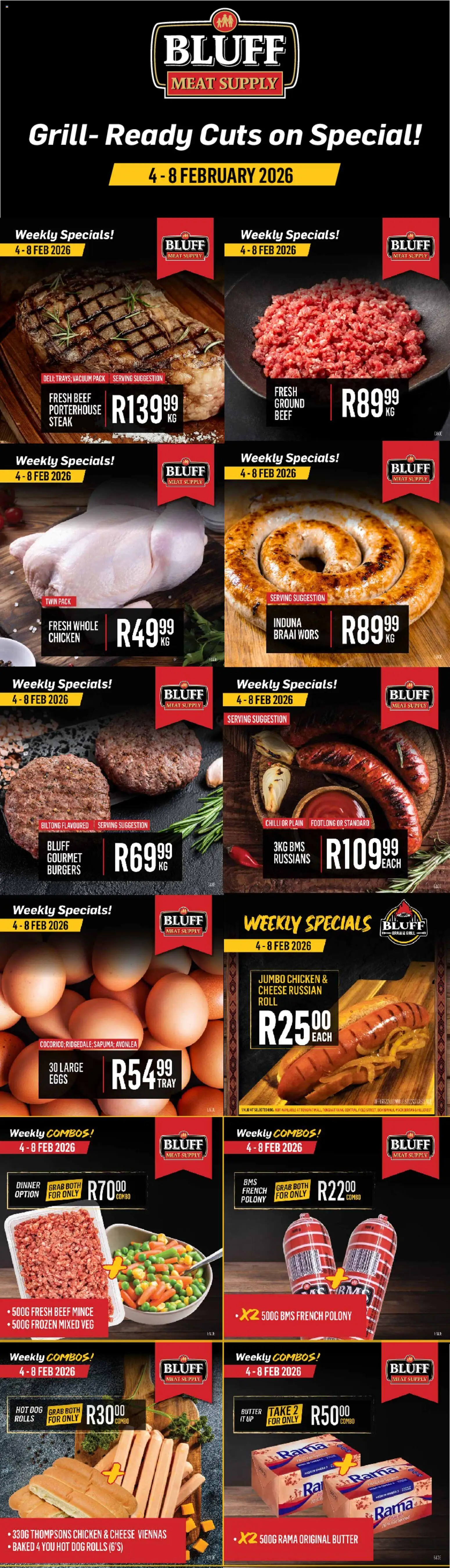 New Bluff Meat Supply catalogue – valid from 04.02.2026 | Page: 1