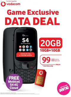 Game Vodacom valid from 09.09.2025 | Page: 8 | Products: Watch, Game, Shorts