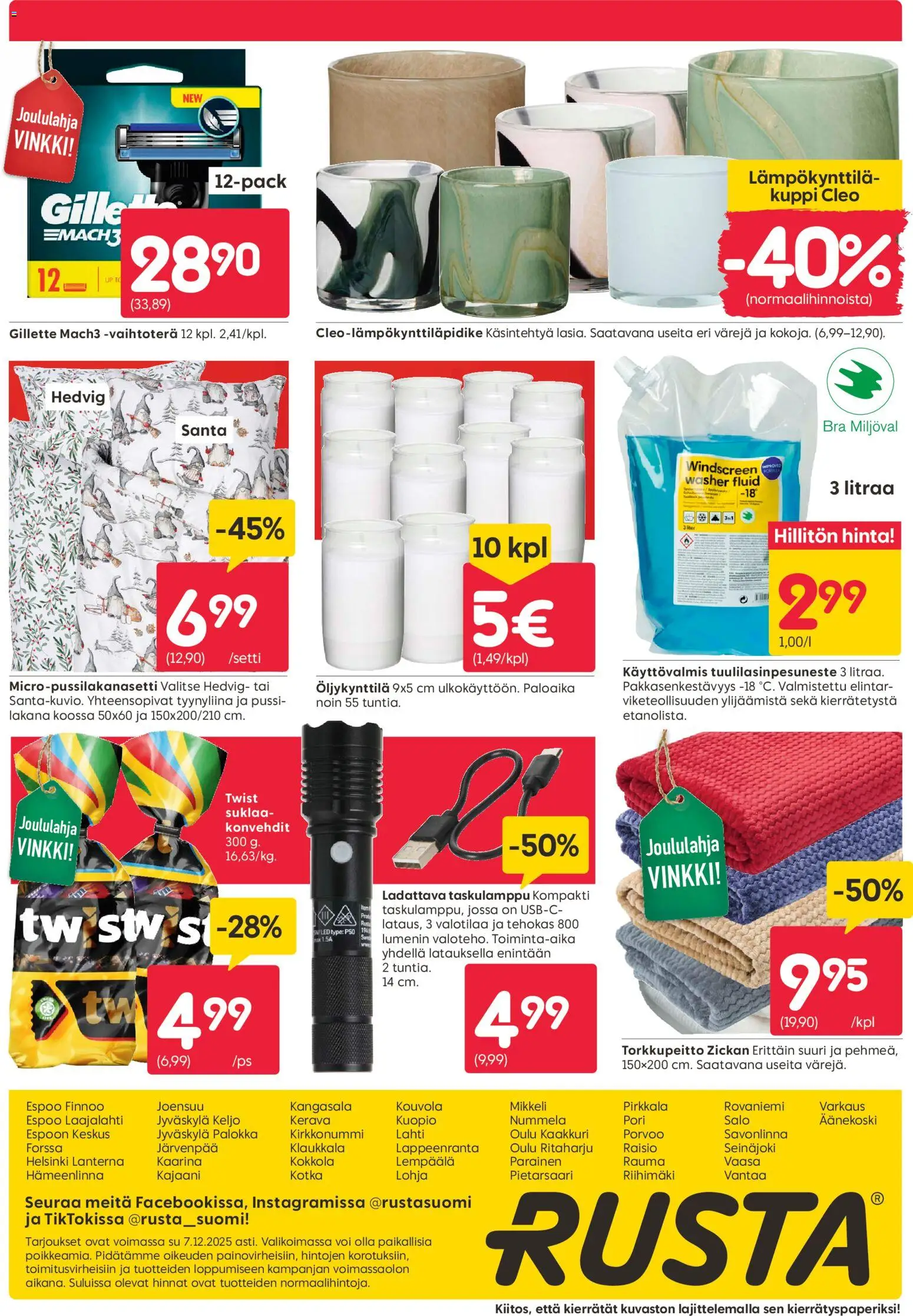 Rusta tarjoukset – voimassa 01.12.2025 alkaen | Sivu: 24