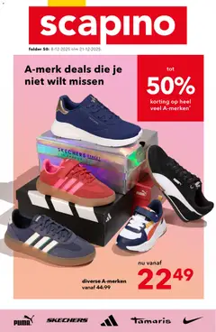 Scapino - Folder - Voorbeeld van een folder van Scapino, geldig van 08.12.2025