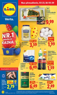 LIDL leidinys galioja nuo 23.03.2026