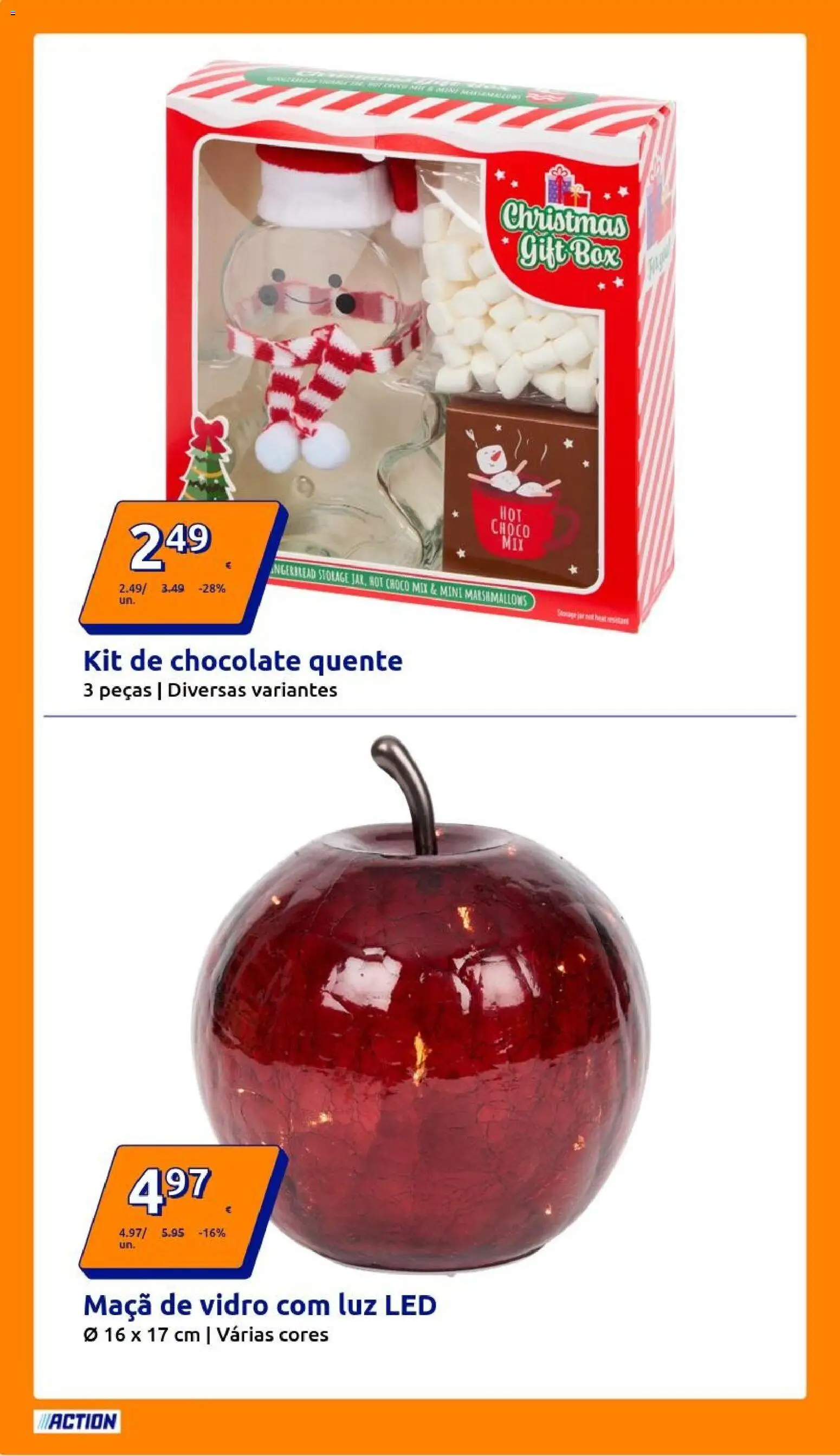 Action - Action PT week 47 2025 │ válido de 19.11.2025 | Página: 12 | Produtos: Maça, Chocolate