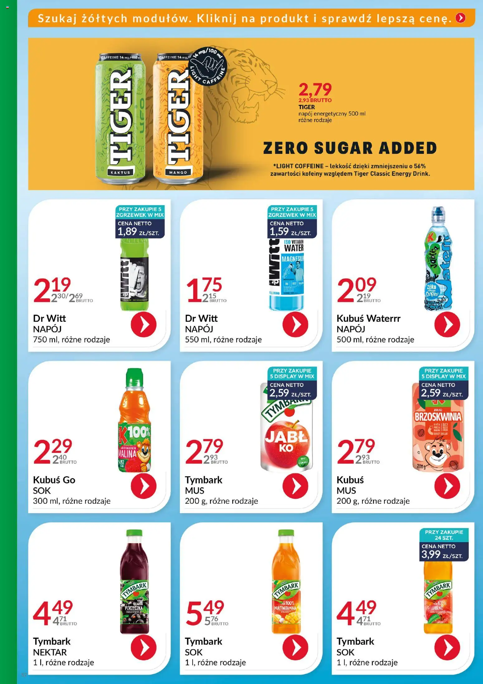 Eurocash Gazetka - Katalog Artykułów Spożywczych od 14.12.2025 | Strona: 57 | Produkty: Mango, Brzoskwinia, Malina, Porzeczka