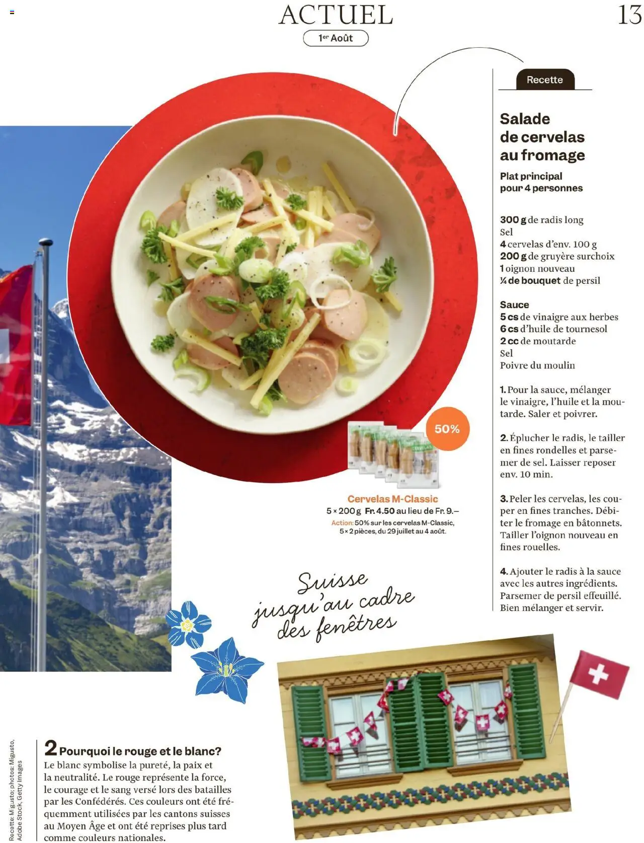 Migros - Magazin FR ab 28.07.2025 | Seite: 13 | Produkte: Rouge
