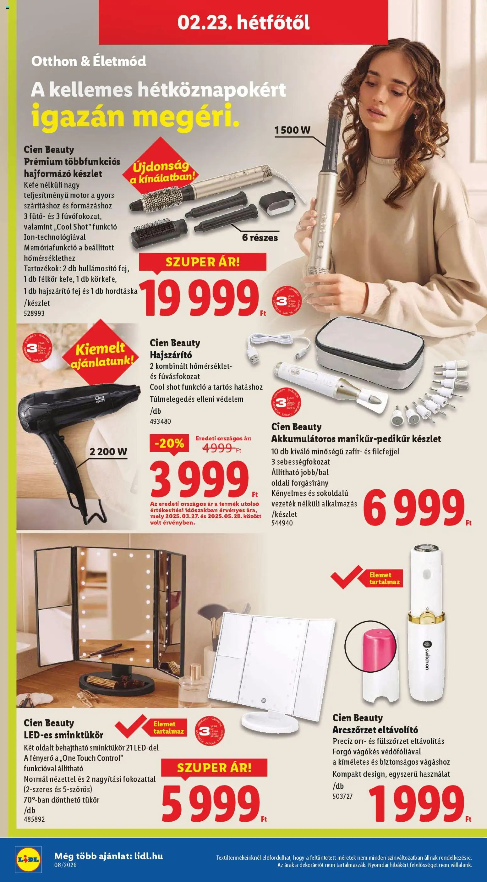 Lidl akciós ujság - amely érvényes a következő dátumtól: 19.02.2026 | Oldal: 24