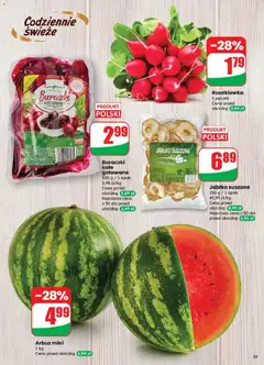 Pogląd oferty "Arbuz mini, 1 kg" - ważna od 27.12.2025 | Strona: 35 | Produkty: Arbuz