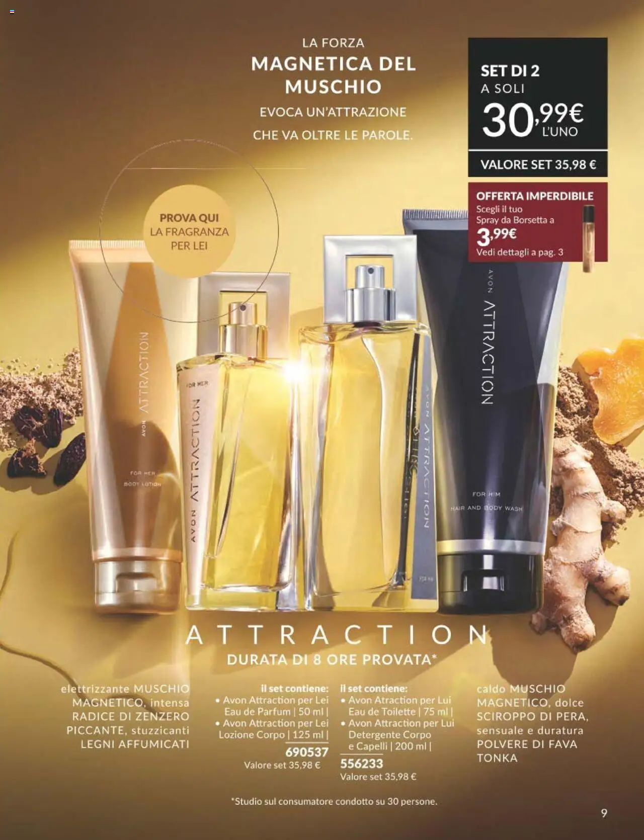 Volantino Avon del 01.09.2025 | Pagina: 9 | Prodotti: Detergente, Borsetta, Body, Fragranza