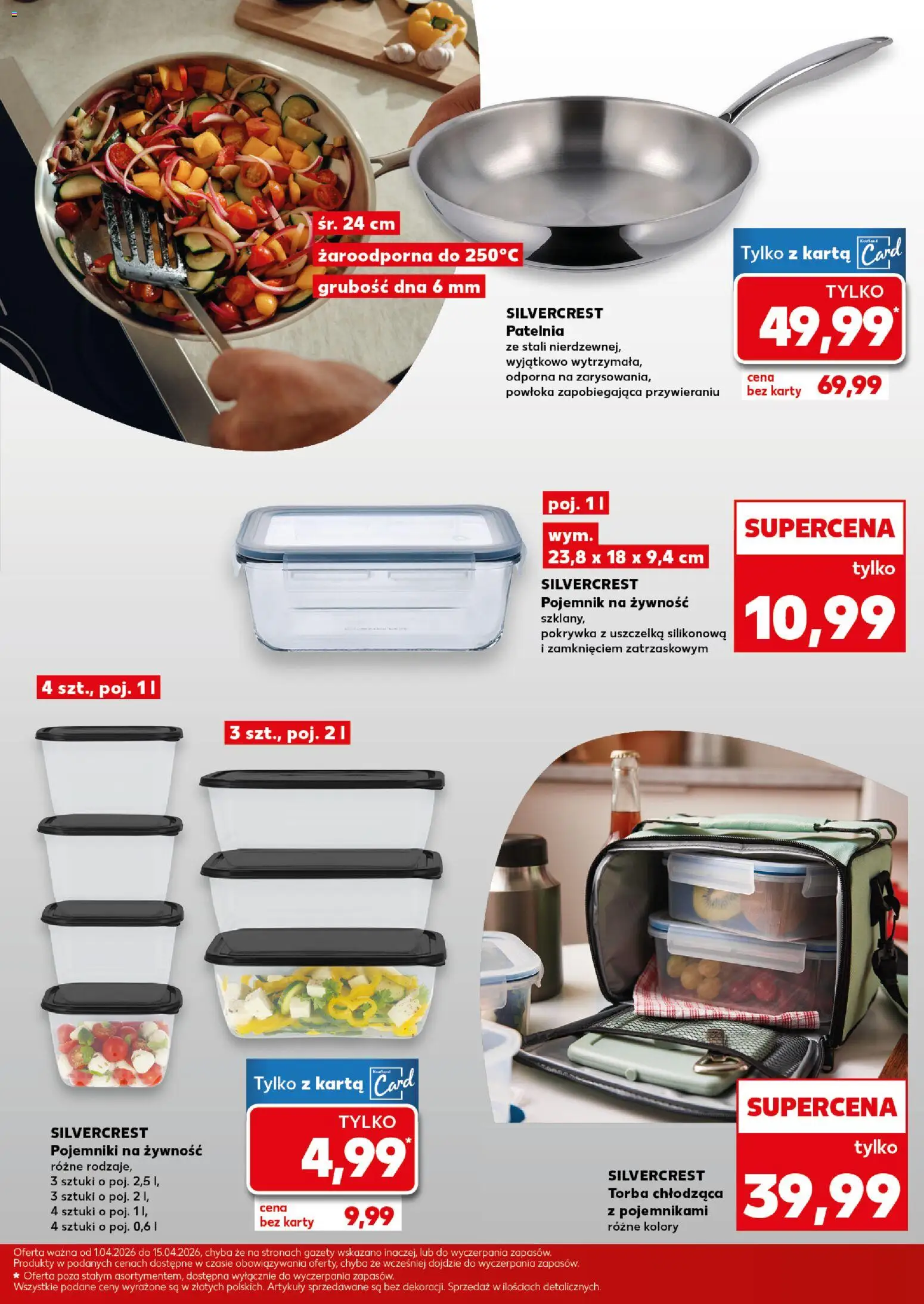 Kaufland Polsko leták - Złap okazje od 01.04.2026 | Strana: 3 | Produkty: Karty