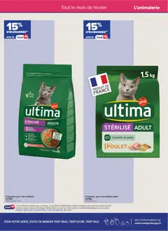 Carrefour contact - Prévisualisation de Carrefour contact catalogue valide à partir de 01.02.2026 | Page: 13 | Produits: Poids, Croquettes pour chat sterilise, Croquettes pour chat