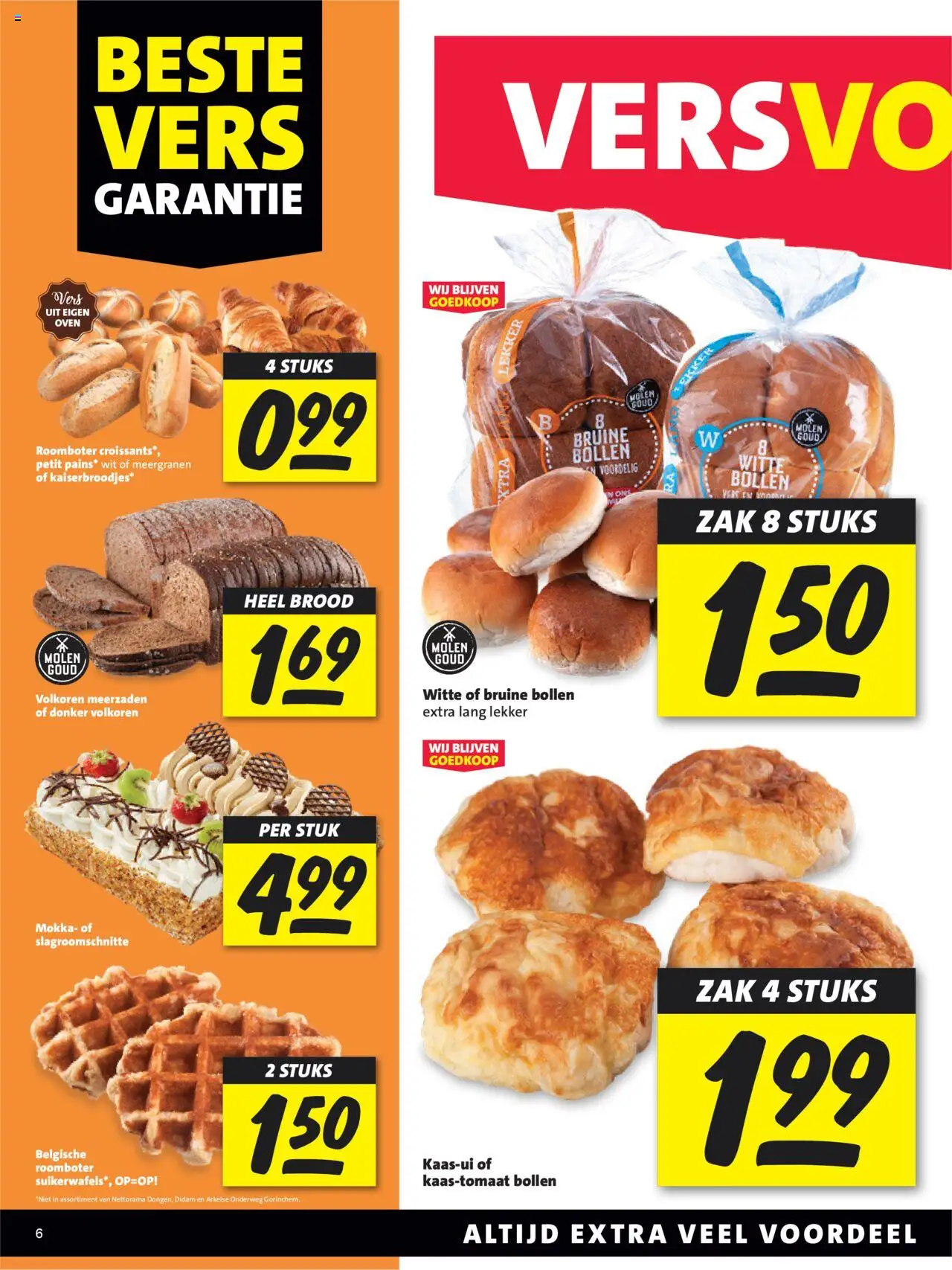  | Pagina: 6 | Producten: Brood, Roomboter, Zak, Oven