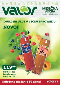 Valor katalog - pregled Valor kataloga - važi od 16.09.2025