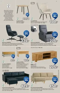JYSK Aktionen ab 07.10.2025 gültig | Seite: 9 | Produkte: Tisch, Sofa, Sessel, Couchtisch