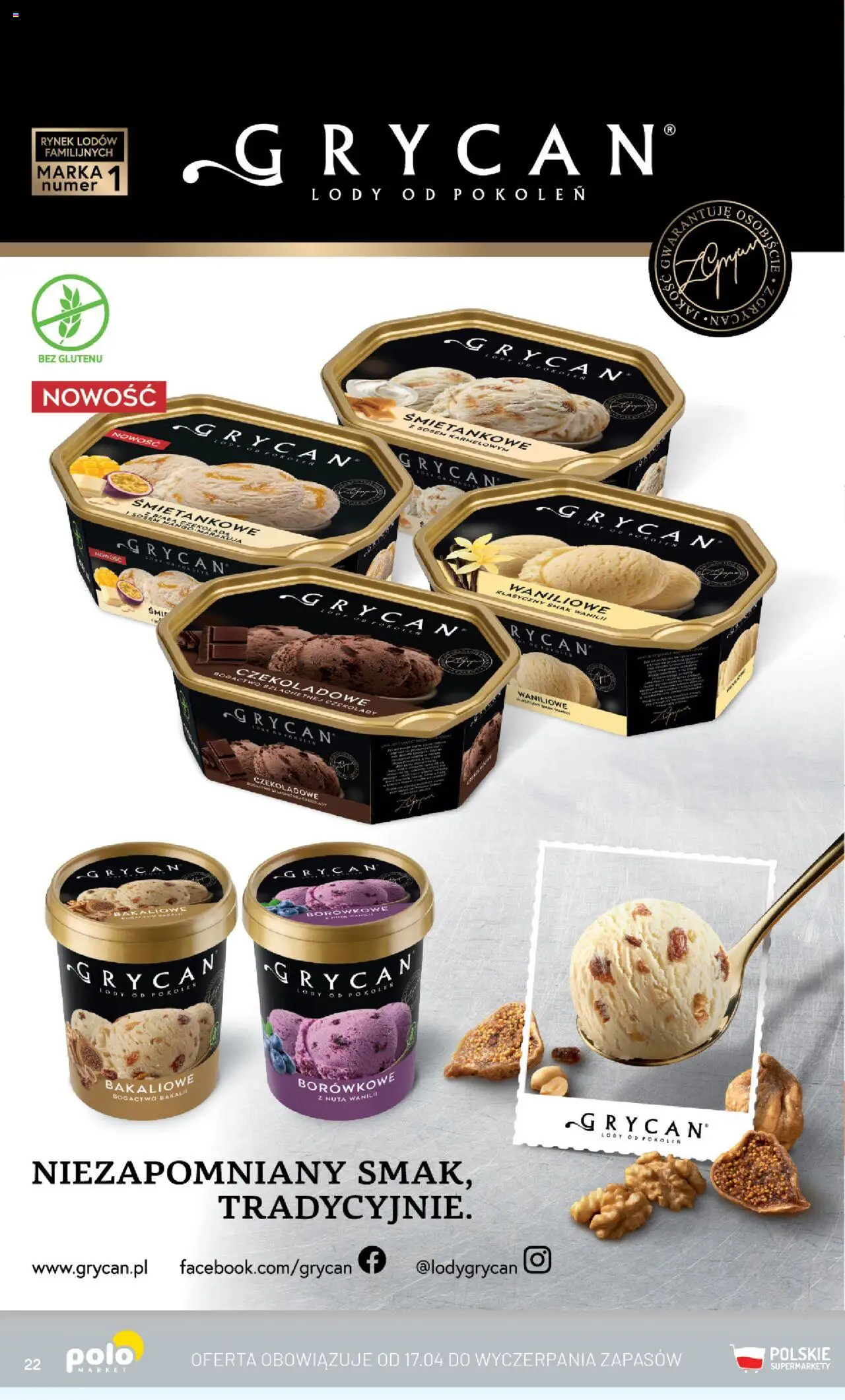 POLOmarket Gazetka - Lody od 23.04.2025 | Strona: 22 | Produkty: Mango, Czekolady, Lody waniliowe, Lody