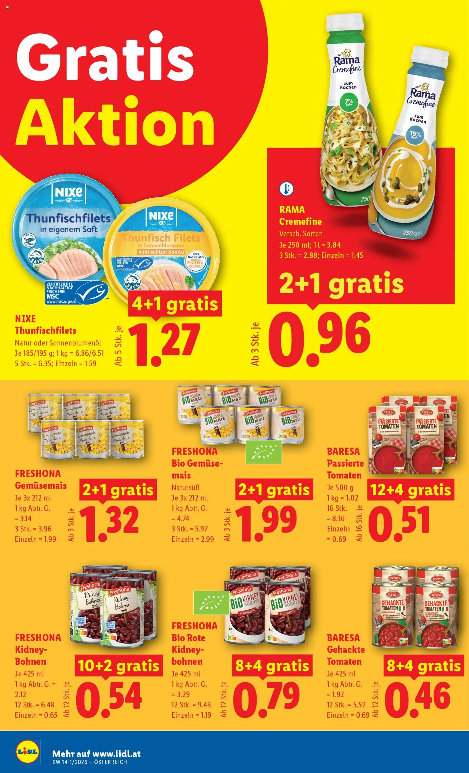 Lidl - Flugblatt gültig ab 26.03.2026 | Seite: 43 | Produkte: Gemüse, Saft, Tomaten
