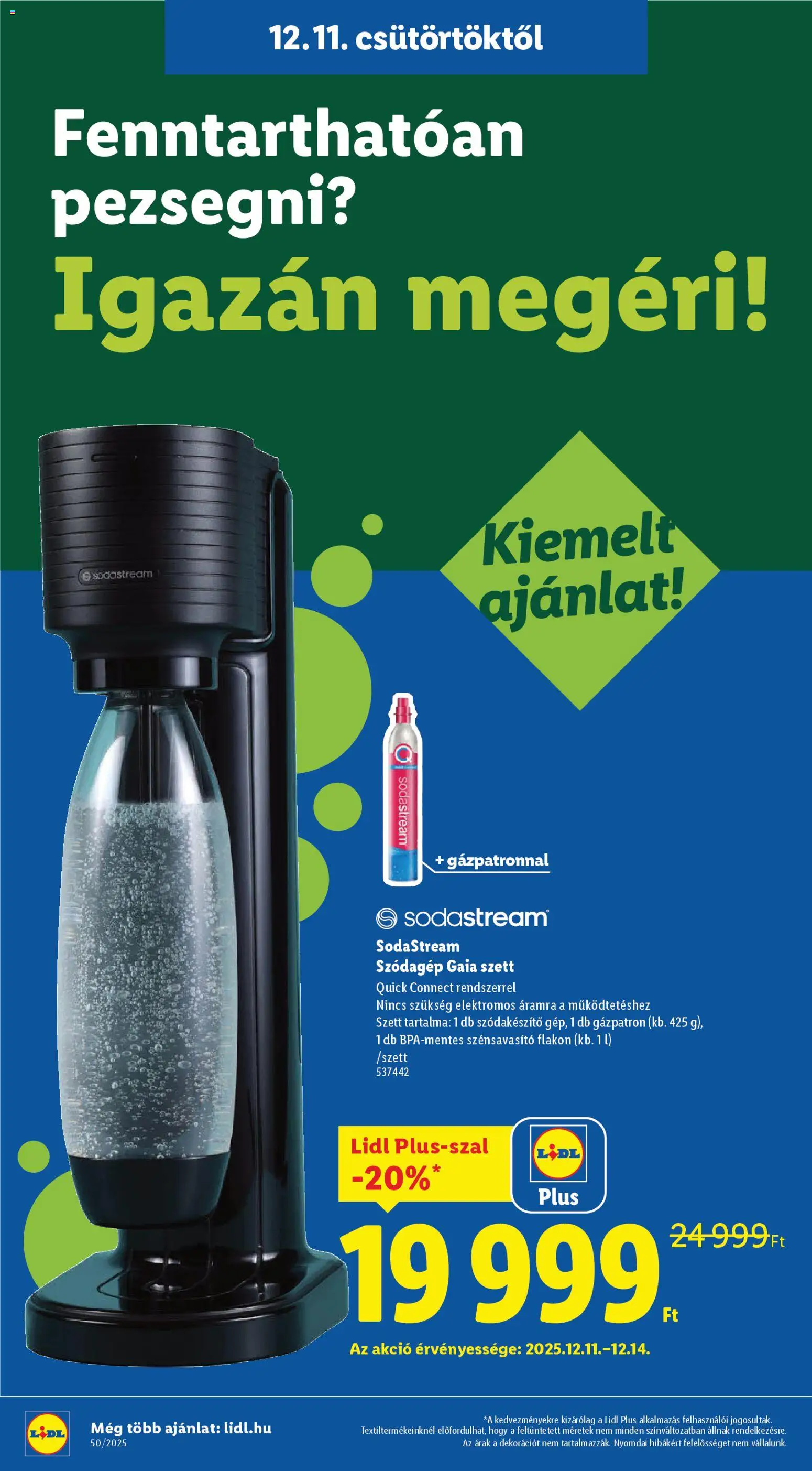 Lidl akciós ujság - amely érvényes a következő dátumtól: 11.12.2025 | Oldal: 30