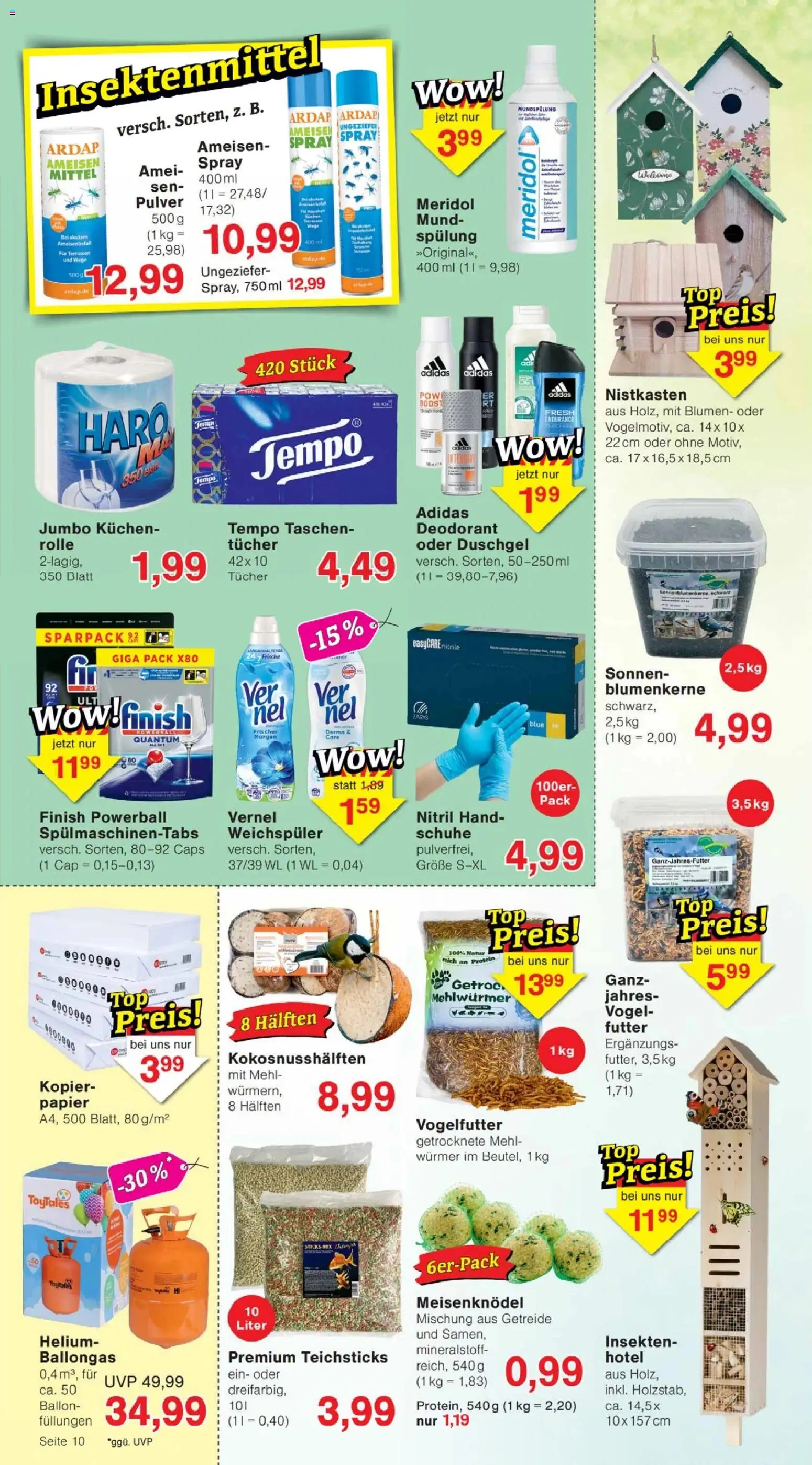 Jawoll Prospekt – gültig ab 27.04.2026 | Seite: 14 | Produkte: Finish, Deodorant, Kuchen, Getreide