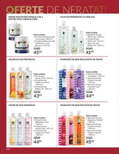 Ofertele Avon valabile de la 01.12.2025 | Pagină: 232 | Produse: Body, Duș, Unt, Avocado
