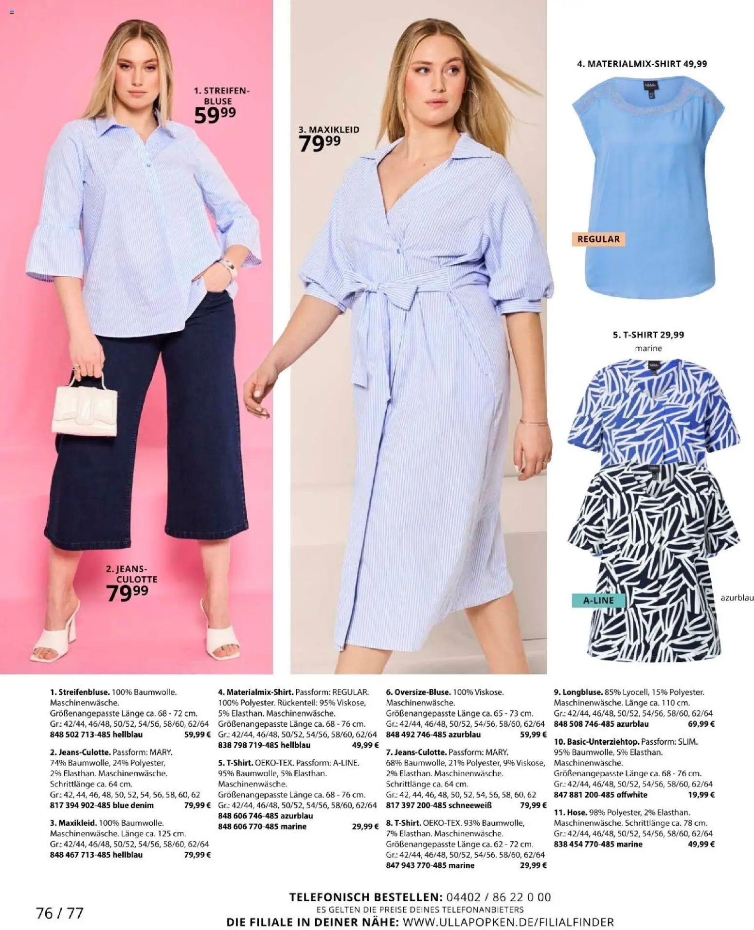 Ulla Popken akciós ujság - amely érvényes a következő dátumtól: 01.05.2026 | Oldal: 76