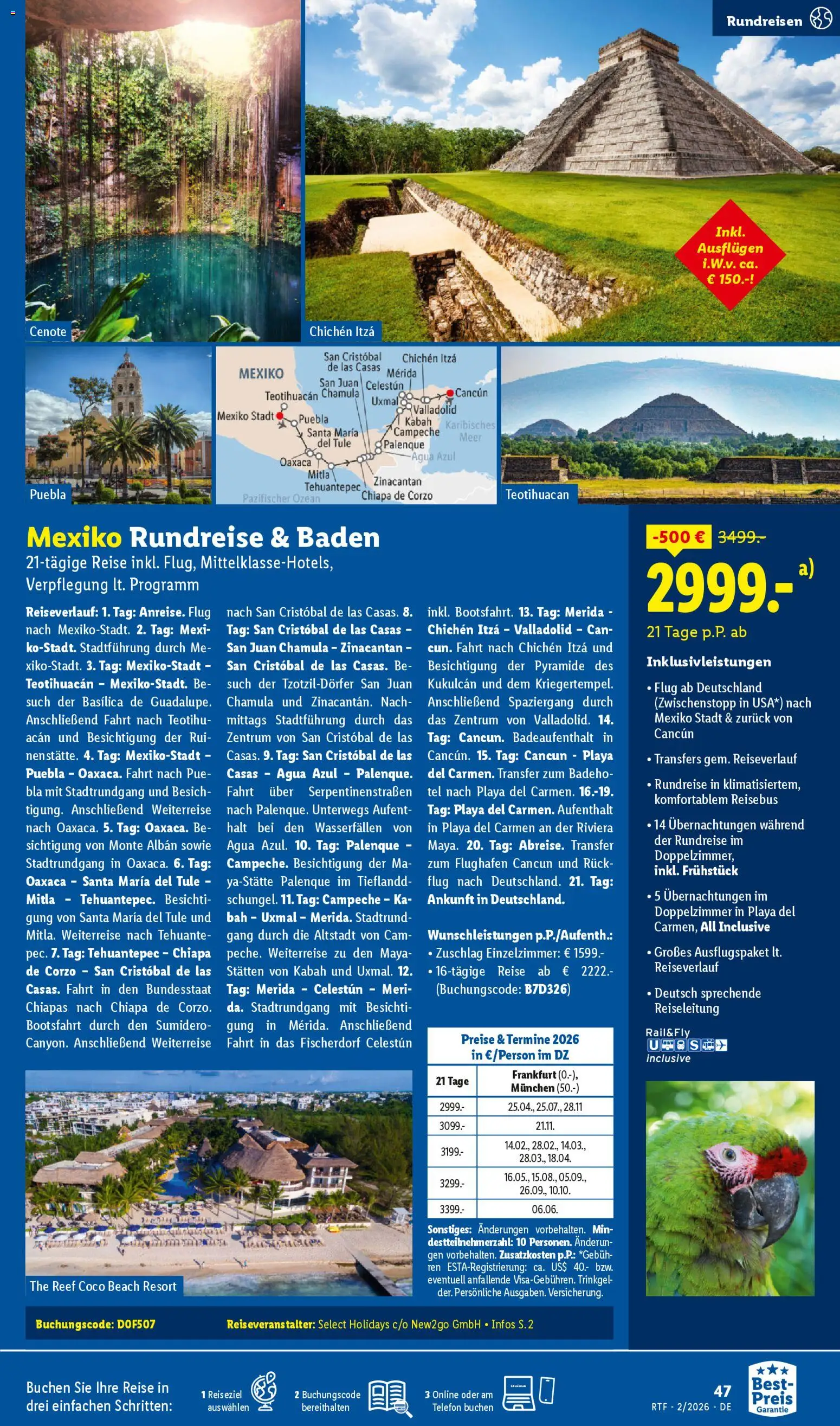 Lidl Reisen Prospekt 	 – gültig ab 14.02.2026 | Seite: 47 | Produkte: Telefon