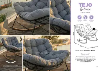 Pré-visualização Espaço Casa folheto Ar Livre 2026 válido de 07.03.2026 | Página: 161 | Produtos: Baloiço, Almofada