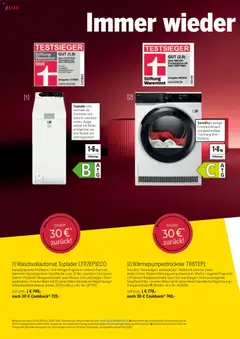 Medimax Magazin ab 01.10.2025 gültig | Seite: 2 | Produkte: AEG, Toplader