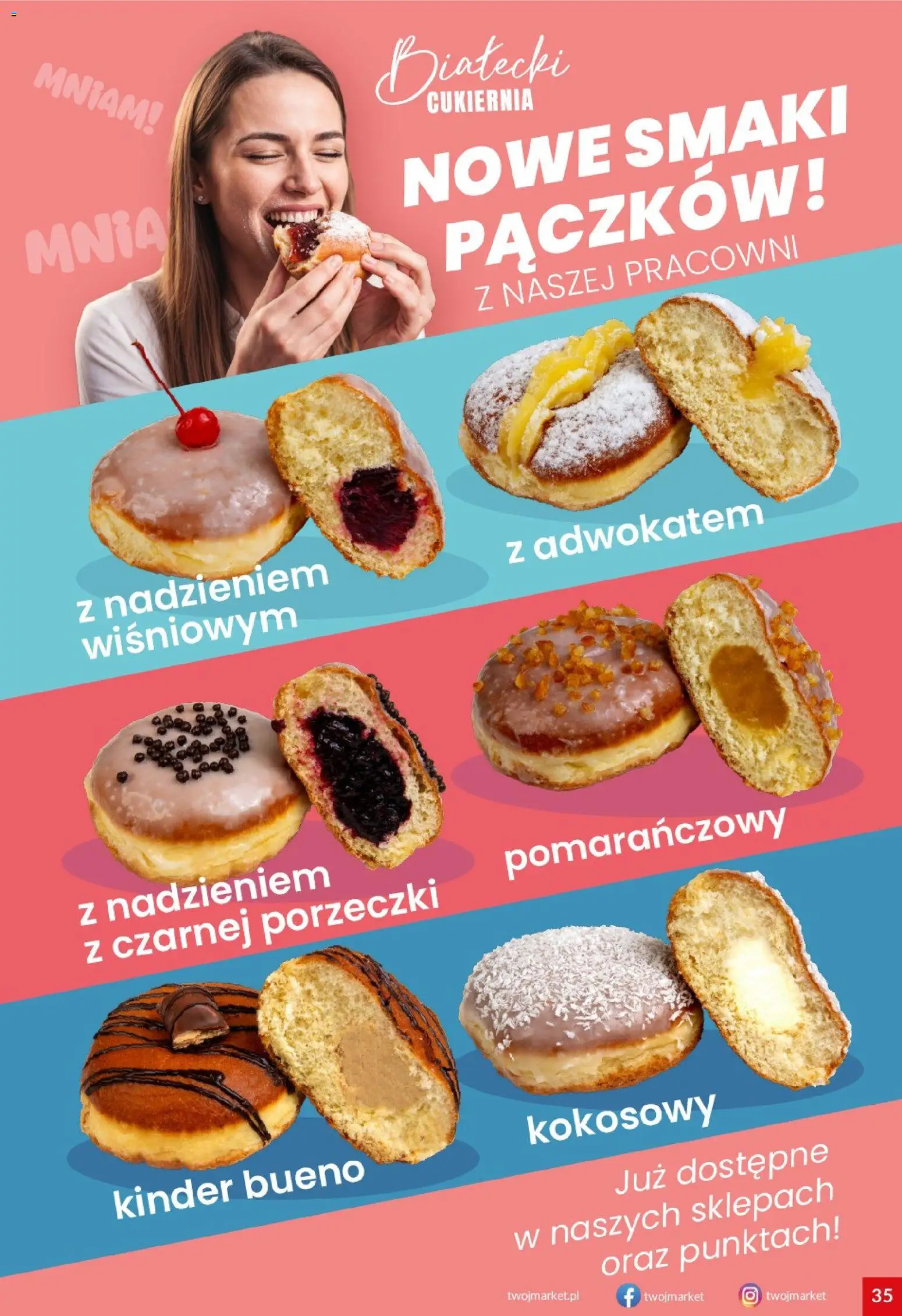 Twój Market Gazetka od 12.11.2025 | Strona: 35 | Produkty: Kinder Bueno