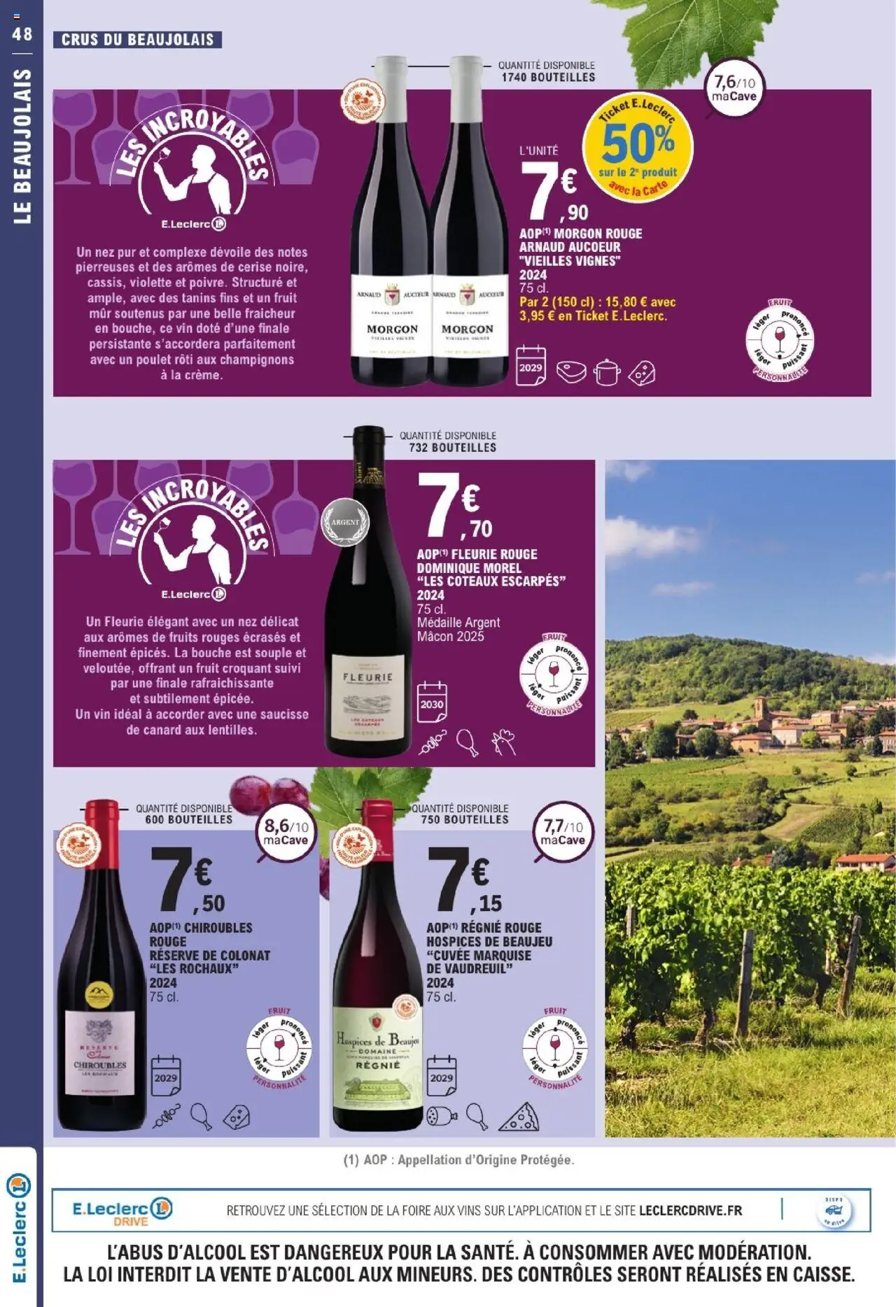  | Page: 48 | Produits: Saucisse, Vin