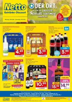 Netto Marken-Discount Prospekt Lippstadt	 ab 29.03.2026 gültig