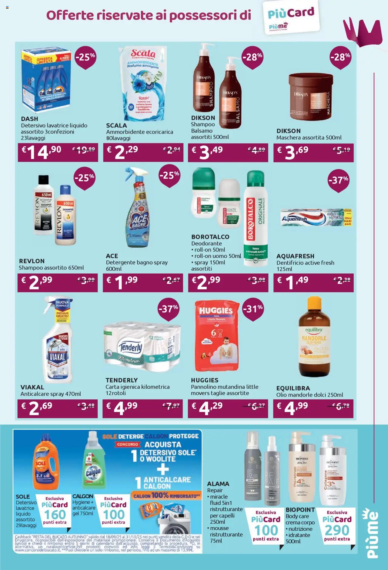 Volantino IperSoap del 06.10.2025 | Pagina: 9 | Prodotti: Maschera, Carta igienica, Detergente, Olio