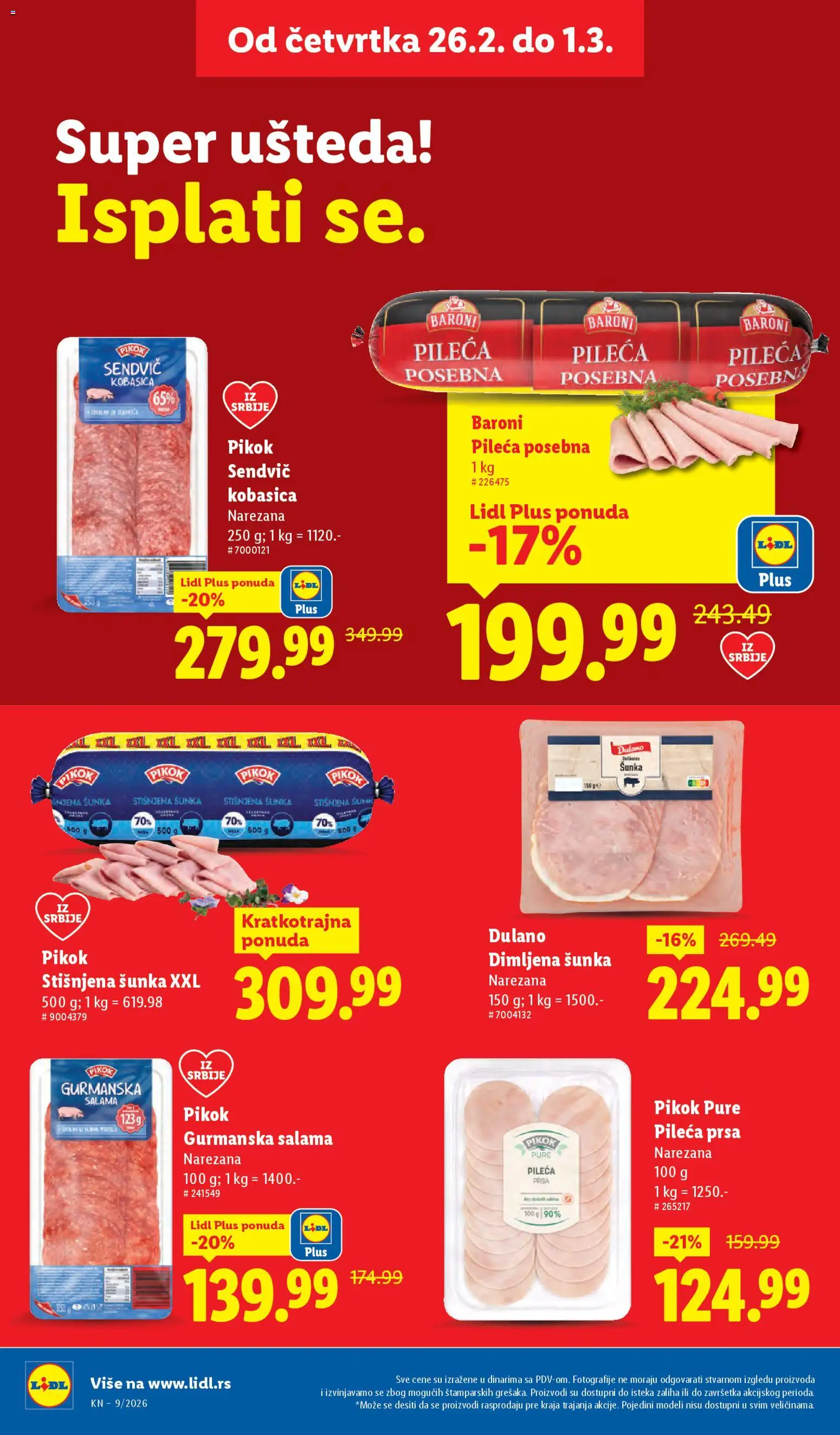 Lidl katalog - važi od 26.02.2026 | Strana: 22 | Proizvode: Šargarepa, Riblji štapići