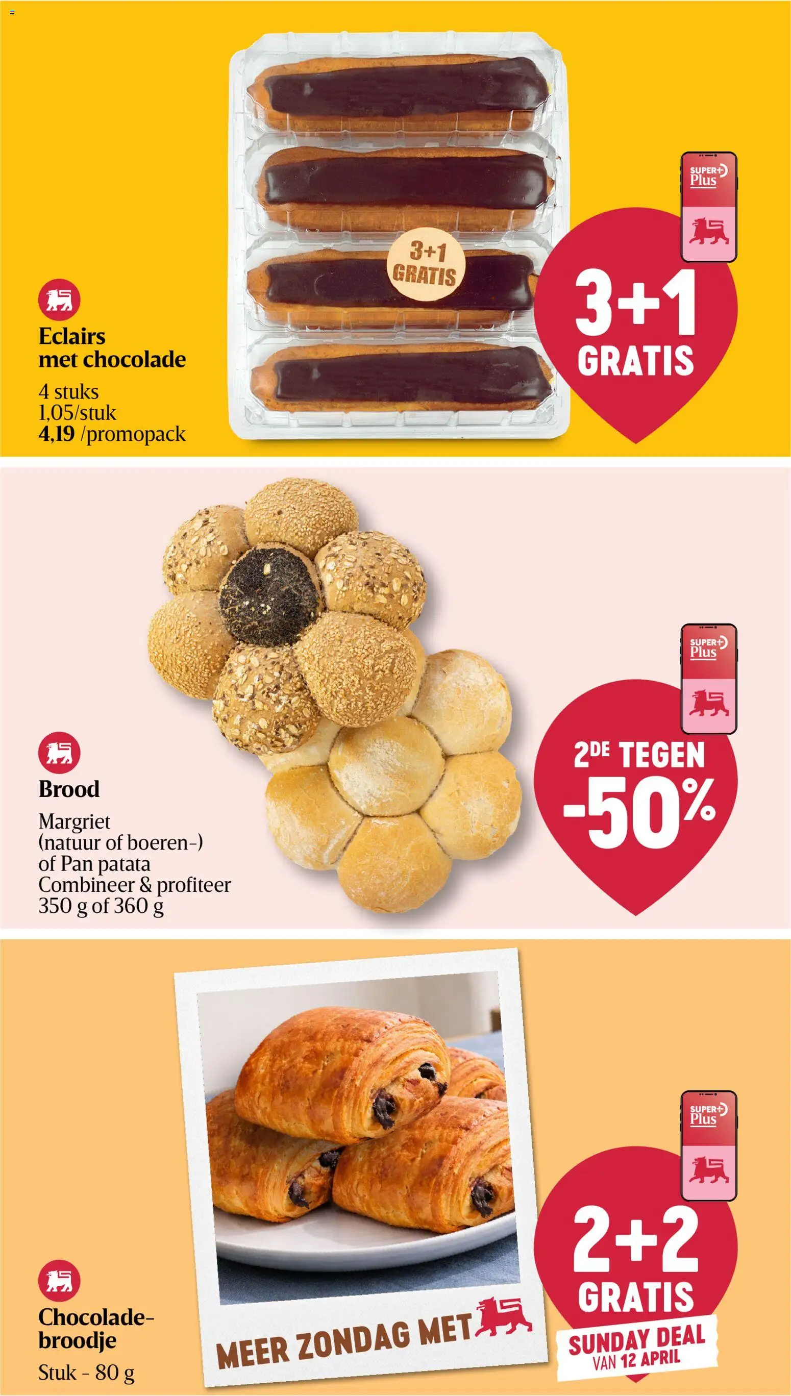 {H1} | Pagina: 12 | Producten: Broodje, Brood, Pan, Chocolade