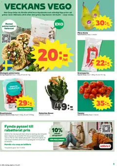 Coop Daglivs - erbjudanden - Förhandsvisning av reklamblad från butik Coop Daglivs aktuell från 16.02.2026 | Sida: 5 | Produkter: Galler, Tomater, Häll