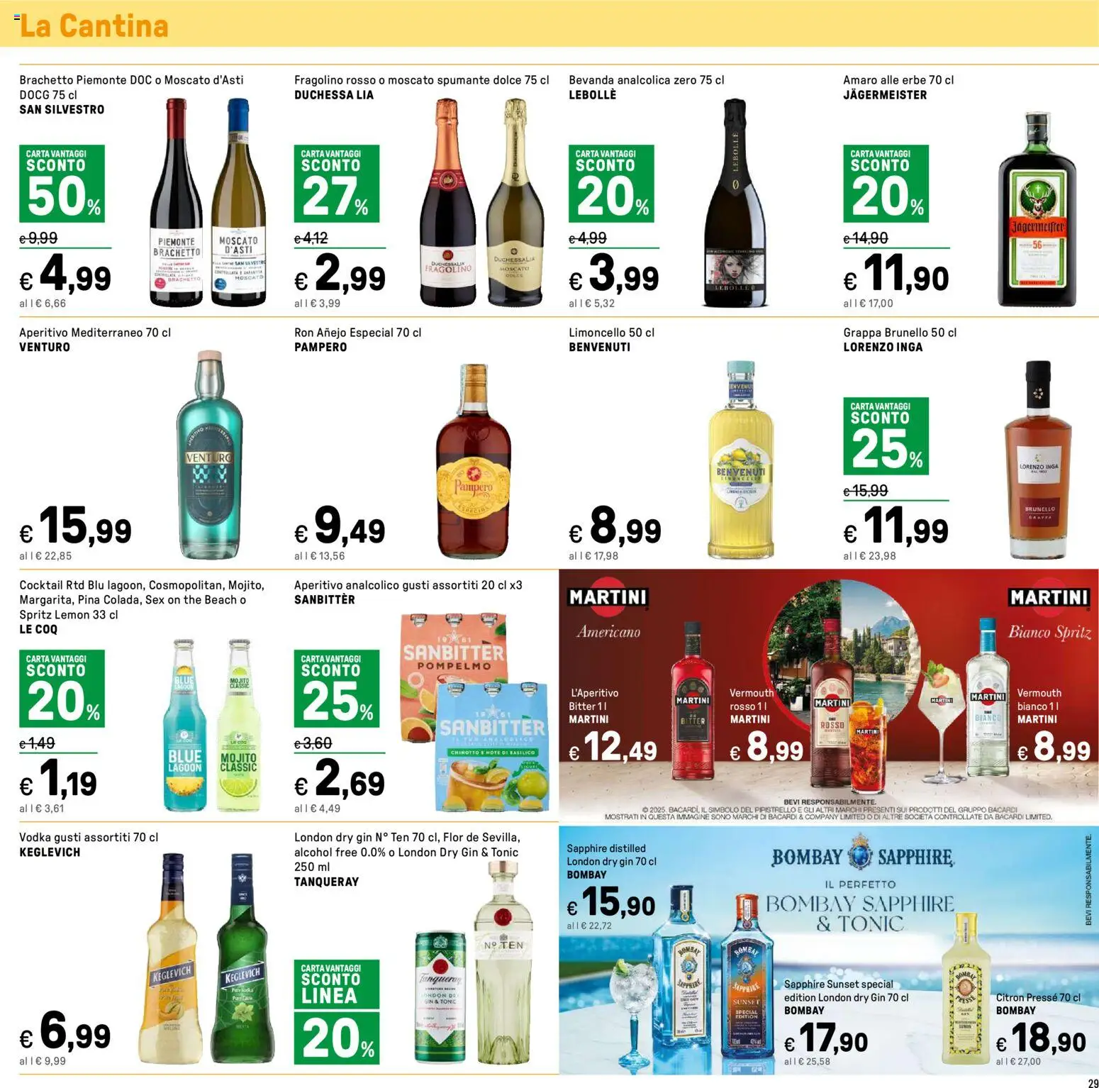 Volantino Iper del 31.12.2025 | Pagina: 29 | Prodotti: Chinotto, Spumante, Limoncello, Amaro
