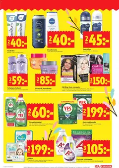 ICA Kvantum - Höganäs - Förhandsvisning av reklamblad från butik ICA Kvantum aktuell från 23.03.2026 | Sida: 11 | Produkter: Mask, Tvättmedel, Handdiskmedel, Blöjor