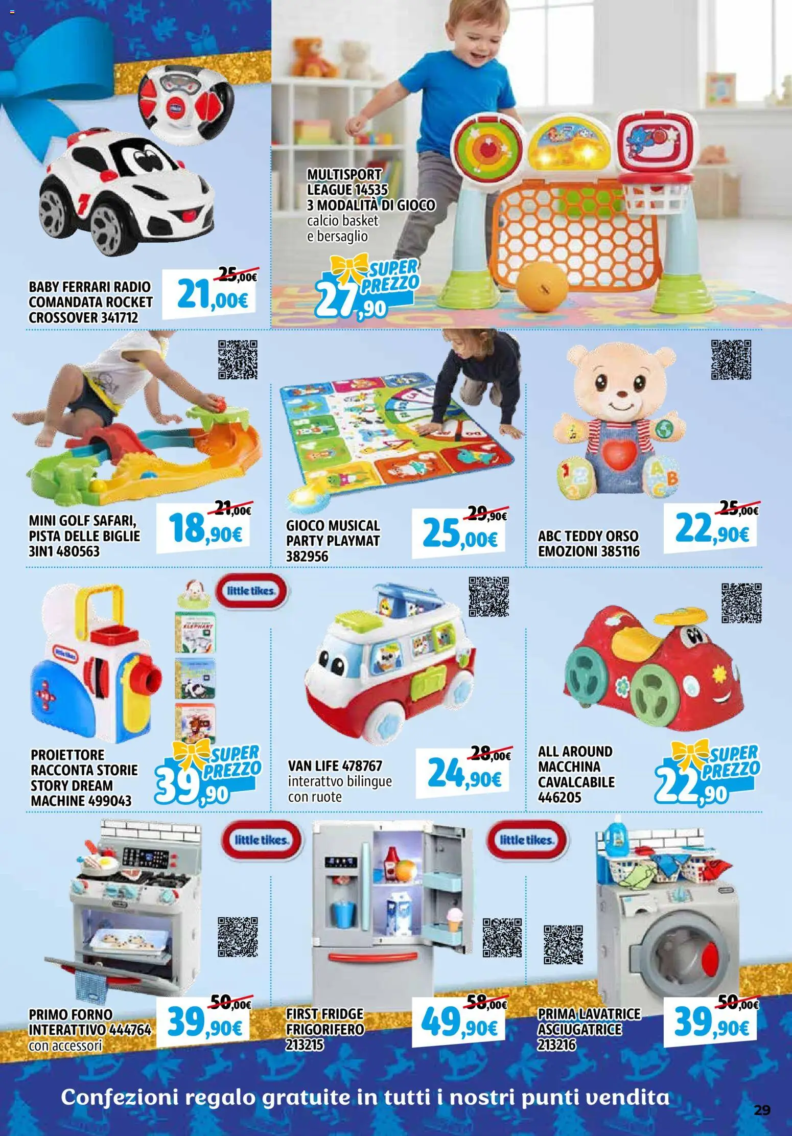 Volantino Orizzonte del 27.11.2025 | Pagina: 29 | Prodotti: Lavatrice, Asciugatrice, Radio, Frigorifero