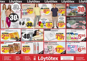 Löytötex-mainoslehti voimassa 29.04.2026 alkaen