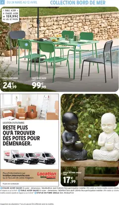 Intermarché - Prévisualisation de CHAISE ACIER SAUGE, Steel chair, dimensions: 56x46x81cm, including 0,40 € eco-participation mobilier. valide à partir de 24.03.2026 | Page: 8