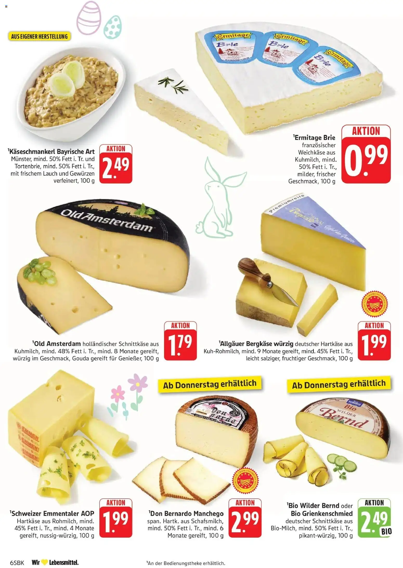 E center Prospekt Bad Bergzabern	 – gültig ab 23.03.2026 | Seite: 6 | Produkte: Gouda