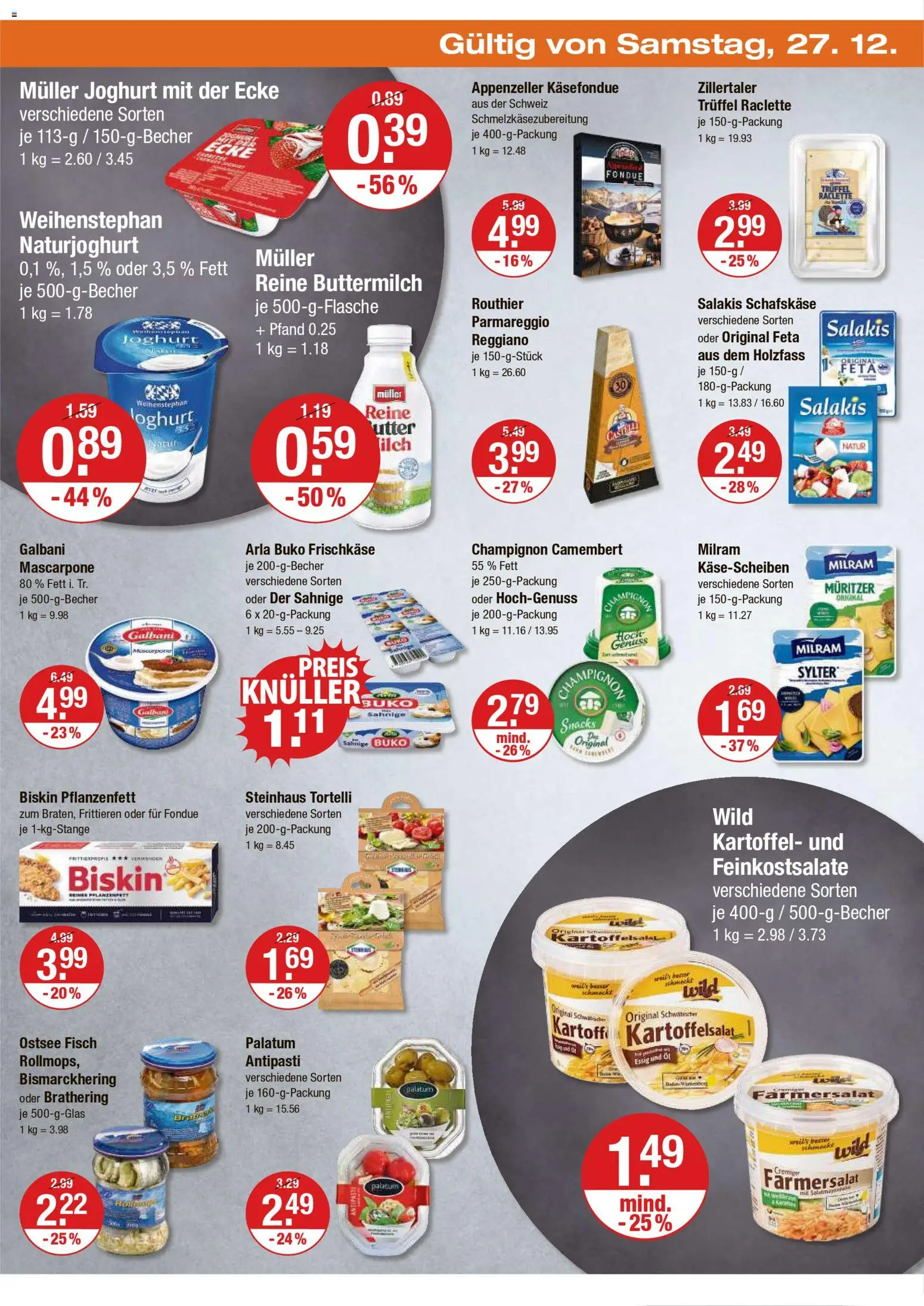 V-Markt - München – gültig ab 27.12.2025 | Seite: 6 | Produkte: Feta, Essig, Raclette, Fondue