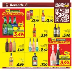Anteprima del volantino SuperConveniente Castelvetrano catalogo valido a partire dal 03.02.2026 | Pagina: 27 | Prodotti: Prosecco, Vino, Grappa, Aperitivo