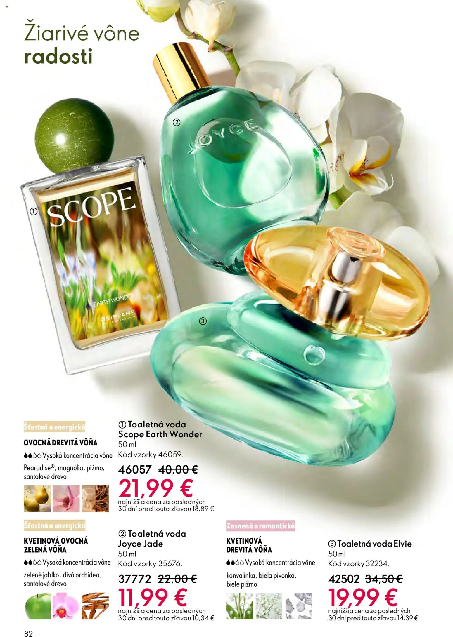 Nové Oriflame akcie – leták je platný od 11.02.2026 | Strana: 82 | Produkty: Toaletná voda, Voda