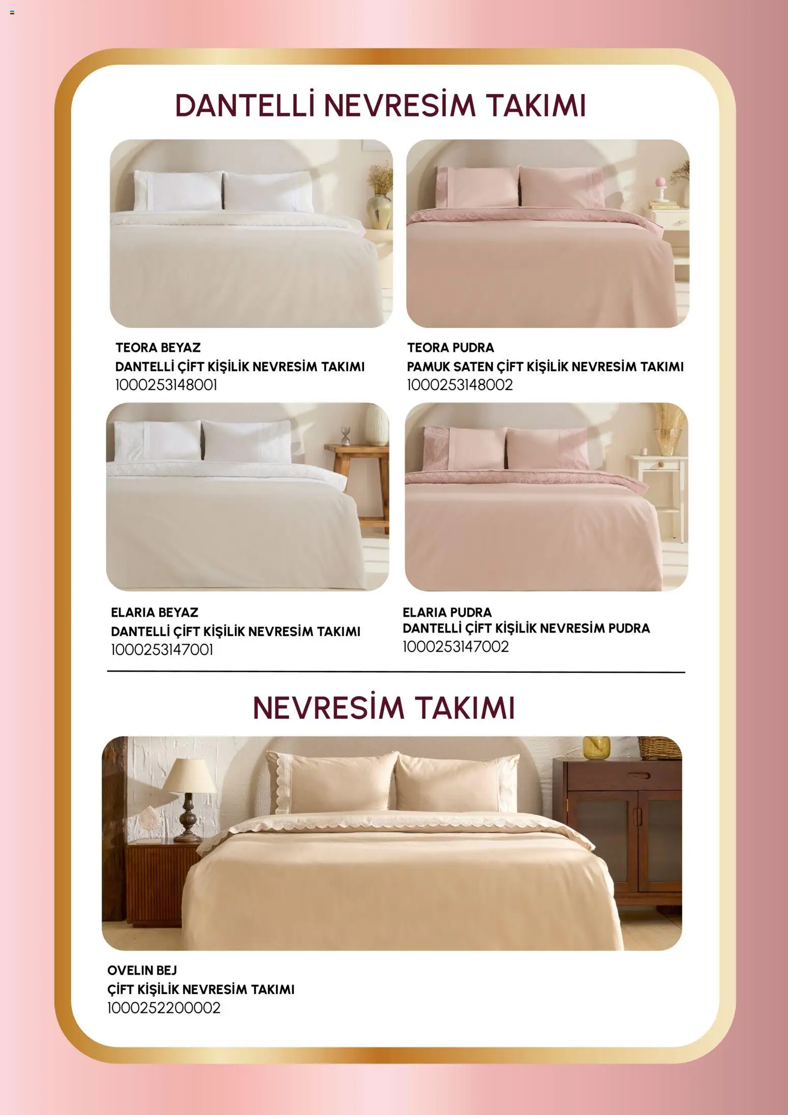 Karaca Home - Anneler Günü - 07.04.2026 tarihinden itibaren geçerlidir | Sayfa: 11 | Ürünler: Nevresim, Pudra